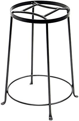 Achla FB-32 Designs Argyle Plant Stand III, 18" H, Graphite
