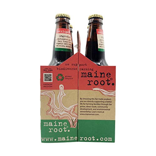 Maine Root, Soda Mexican Cola, 12 Fl Oz, 4 Pack