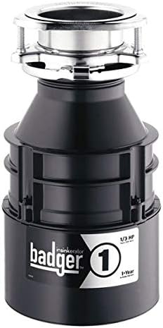 Garbage Disposal, Badger 1, 1/3 HP
