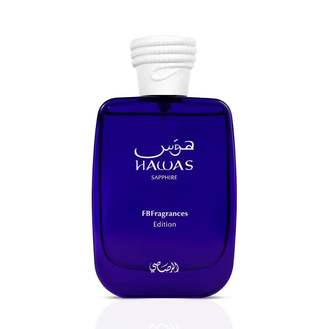 Rasasi Hawas For Men Eau De Parfum Spray 100ML (3.4 Oz) - Long Lasting Arabian Perfume, Premium Perfume Men, Ideal for Special Occasions & Daily Elegance, A Bold and Captivating Fragrance