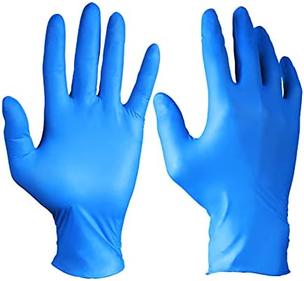 PEIPU Nitrile Disposable Gloves，Powder Free, Cleaning Service Gloves, Latex Free