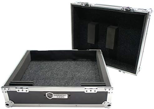 Turntable Flight Case Compatible with Technics 1200 - Harmony Cases | Foam lined interior, road ready DJ travel transport
