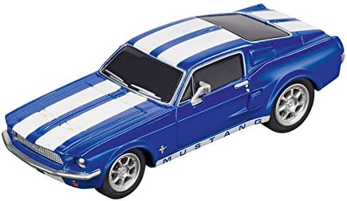 Carrera GO Ford Mustang '67 - Racing Blue 1:43 Scale Analog Slot Car