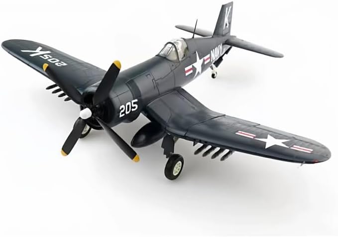 for Hobby Master for USN F4U-4 for Corsair VF-32 USS Leyte 1:48 1950 Medal of Honor White 205/82050 Model Display Collection Gift