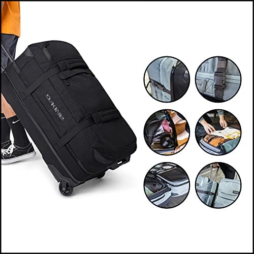 Dakine Split Roller Bag - Black, 110L