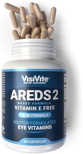 VisiVite AREDS 2 Eye Vitamins for Seniors Without Vitamin E