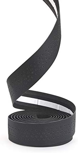 Tvoip 2 Rolls Soft Road Bike Bicycle Handlebar Cork EVA PU Bar Tape Professional Cycling Damping Anti-Vibration Wrap