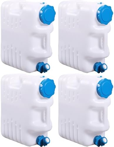 5 Gallon Water Container with Spigot, Portable Camping Water Jug