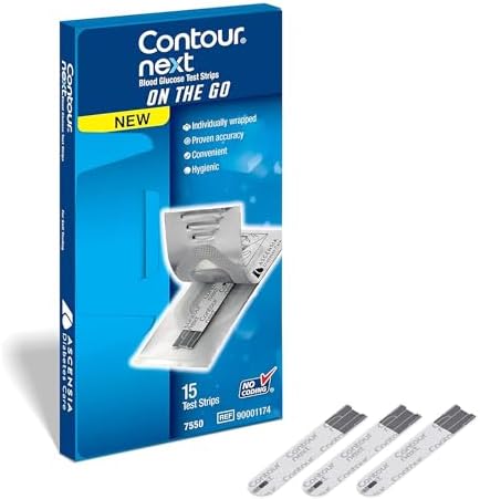 Ascensia CONTOUR NEXT Blood Glucose Diabetes Test Strips, 35 Count