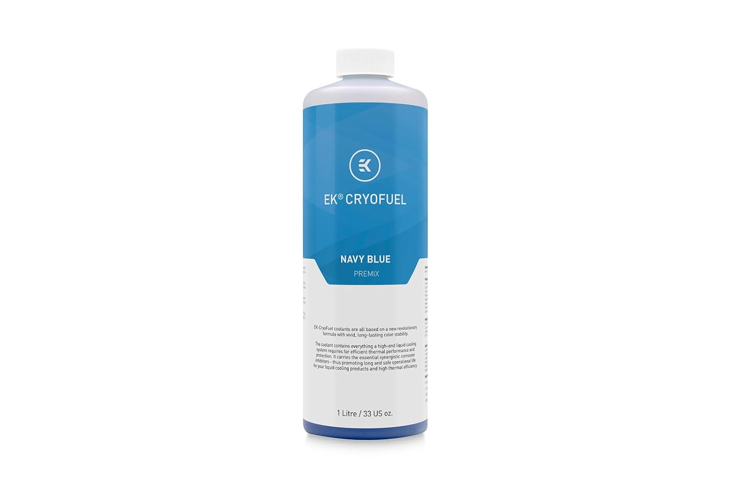 EKWB EK-CryoFuel Premix PC Coolant, 1000mL, Navy Blue