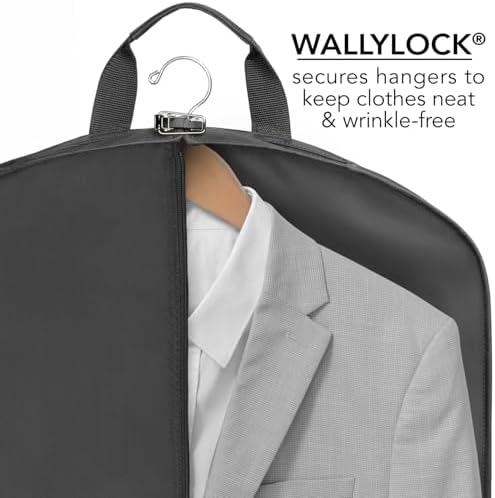 Wally Bags 48” Deluxe Tri-Fold CarryOn Travel Garment Bag with three pockets