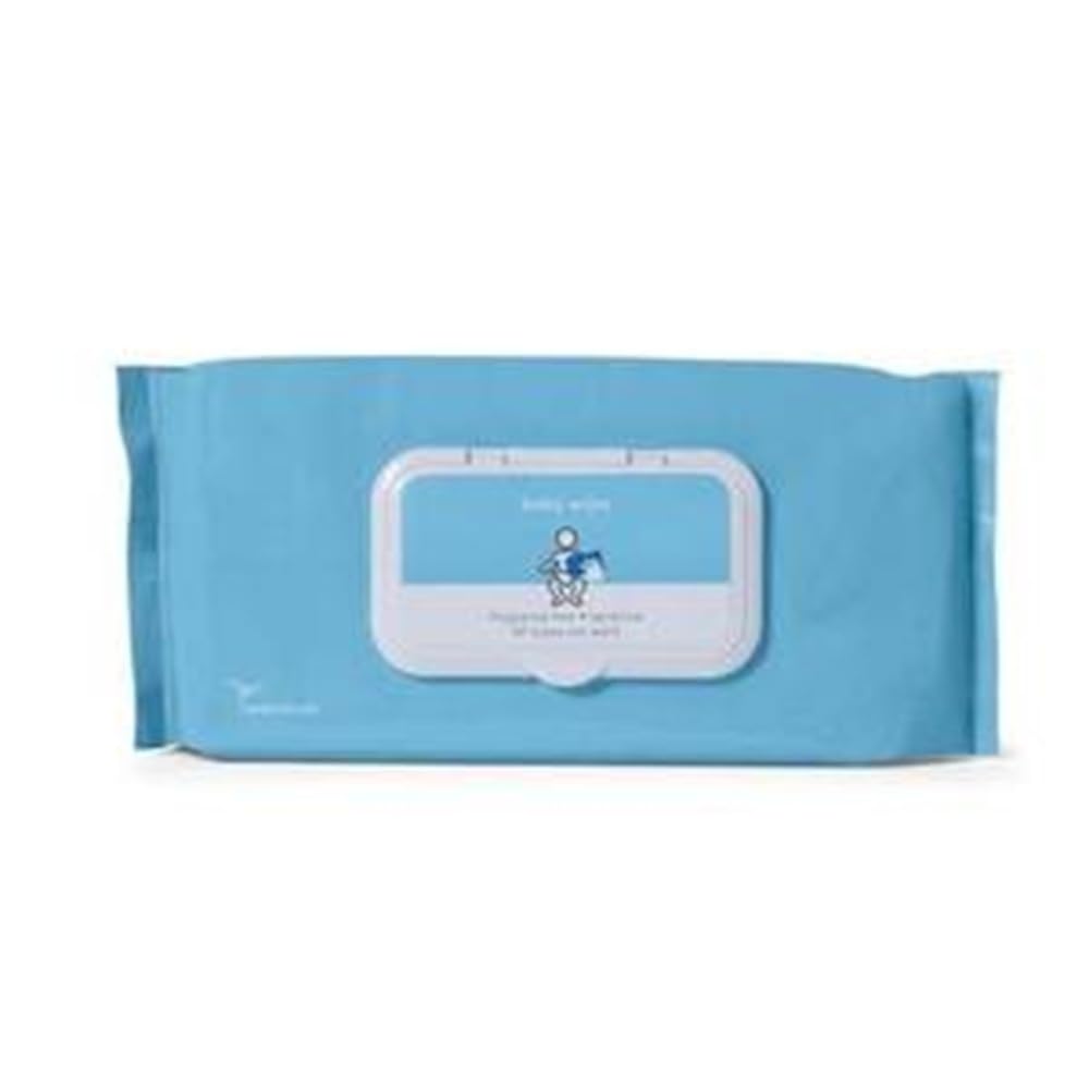 552BWPU42 - Cardinal Health - Med Baby Wipes, Sensitive, Fragrance Free
