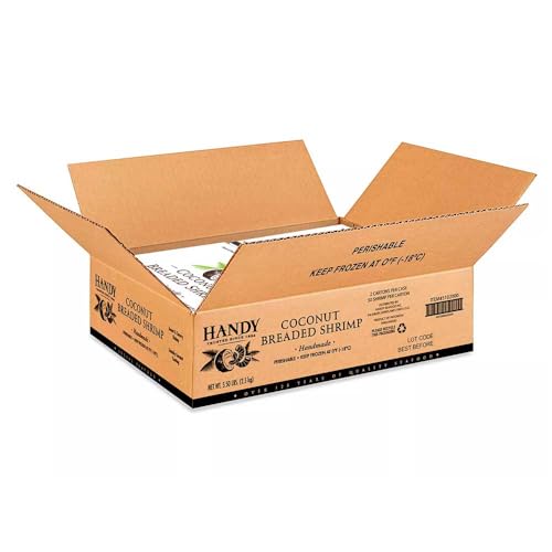 Handy Coconut Breaded Shrimp -- 100 per case.