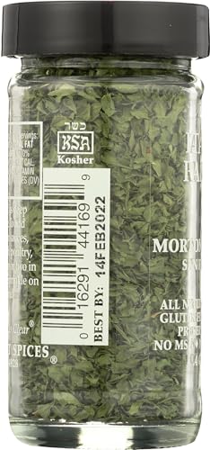 Morton & Bassett Italian Parsley, 0.4oz – Salt-Free, Non-GMO, Spice for All Purpose Cooking