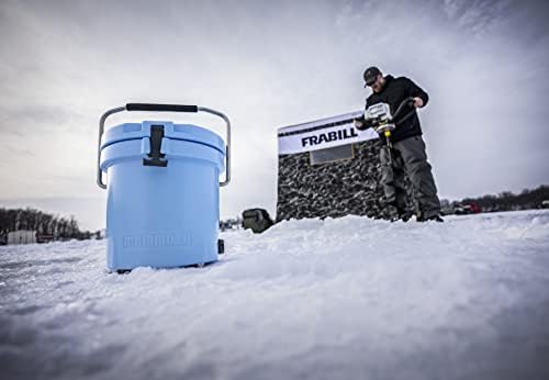Mammoth Live Bait Bucket, Insulated Bait Bucket with 10 Quart Capacity, Great for Daily Trips and Fishing Tournaments