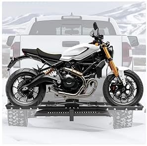 ECOTRIC 500LBS Motorcycle Trailer Hitch Carrier Scooter Dirt Bike Hauler
