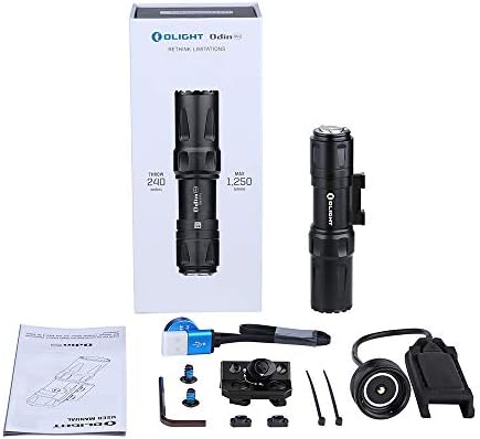 OLIGHT Odin Mini Ultra Compact 1250 Lumens Mlok Tactical Flashlight