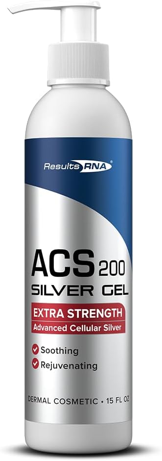 Results RNA - ACS 200 Silver-Glutathione Gel – Advanced Cellular Colloidal Silver Gel for Wound Care & Superior Dermal Healing. Clinically Proven (2 oz - 30 Day)