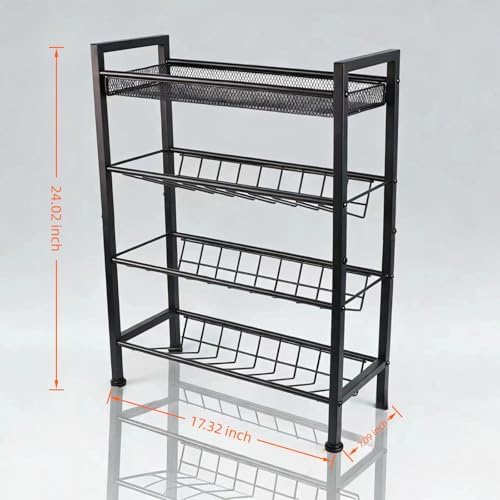 3D Printer UV Resin Bottle Storage Rack, 4 Tier 12 Bottles (1kg) | Carbon Steel Grid Design Heavy Duty Holder