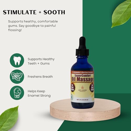 Healthy Teeth & Gum Mouthwash 8 fl oz, Herbal Oral Rinse for Fresh Breath | Organic, alcohol- & fluoride-free, non-GMO; supports healthy gums & enamel