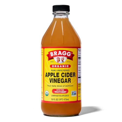Bragg Organic Raw Apple Cider Vinegar, 32 Ounce - 1 Pack | Raw and Unfiltered