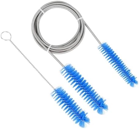 Universal CPAP Tube and Mask Cleaning Brush - Stainless Steel Cleaner for CPAP Hoses and Mask - Wire Bristle Solution - Portable
