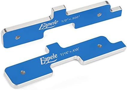 Eapele Router Table Set Up Bars Replace for PRS3400 (Set of 7)
