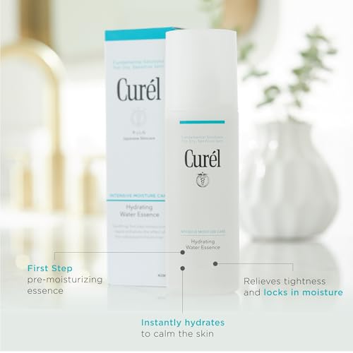 Curel Japanese Skin Care Moisture Facial Milk, Face Moisturizer, 4 fl oz