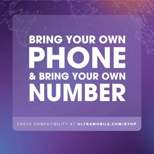 $24/mo. Ultra Mobile Prepaid Phone Plan with Unlimited Talk, Text, & 8GB of 5G • 4G LTE Data for 1 Month (3-in-1 SIM Card Kit)