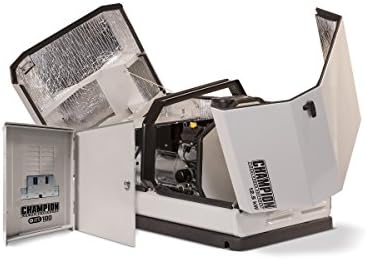 Champion Power Equipment 100177 8.5-kW Home Standby Generator with 50-Amp Outdoor-Rated Automatic Transfer Switch