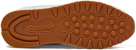 Reebok Classic Leather Sneakers for Men, Casual Tennis Mens Shoes, Footwear White/Pure Grey3/Reebok Gum3, 10