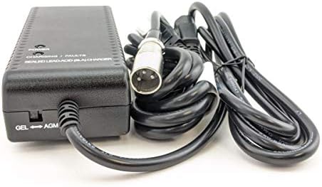 Pride Mobility Charger ELE1803400 - Fits Scooters and Power Wheelchairs - 24V 3.5A - UPG 24BC3500T-4 71699