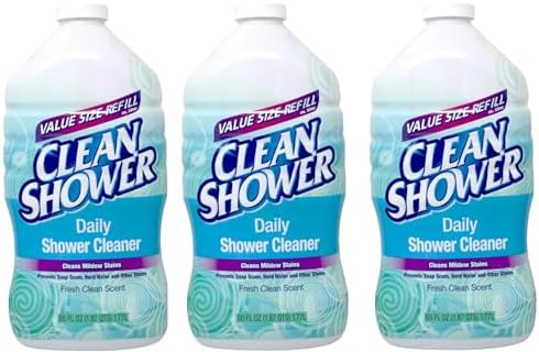 CLEAN SHOWER REFILL FRESH CLEAN SCENT 60 OZ (3 Pack)