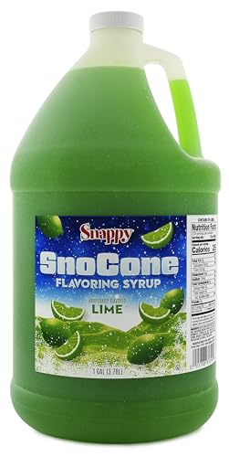Snappy Root Beer Sno Cone Syrup, 1 Gallon (128 oz), Ready to Use for Snow Cone Machines and Shaved Ice