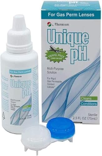 Menicon Unique pH Multipurpose Contact Lens Solution with Lens Case 4 fl oz
