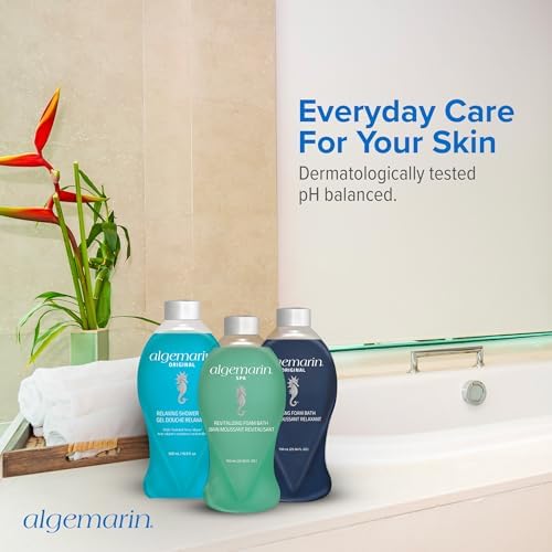 Algemarin Original Scent Foam Bath – European Sea Aromatherapy (1-Pack, 750 ml)