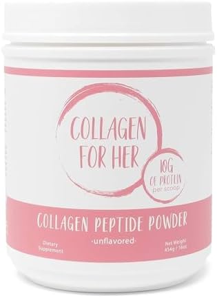 Collagen For Her Hydrolyzed Collagen Peptides, Grass Fed Bovine