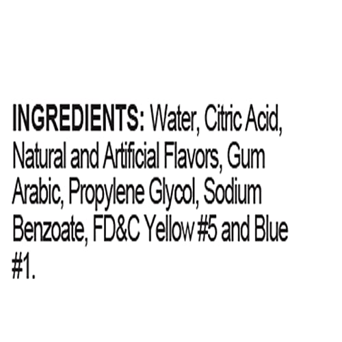 Hypothermias Shaved Ice and Snow Cone Syrup Unsweetened Flavor Concentrate - 4 Fl Oz - Makes 1 Gallon of Ready to Use Syrup - Spearmint - Must Add