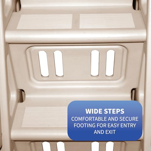 Blue Wave Neptune A-Frame Entry System for Above Ground Pools - Taupe