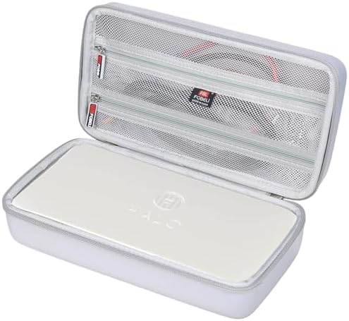 FBLFOBELI Case for Halo Bolt Ultimate 2.0/3.0/4.0/Air + 1750 Jump Starter | EVA Hard Shell, Shockproof & Water-Resistant, for Halo Bolt Air 58830/55500, Jump Starter & Air Compressor Storage, Black