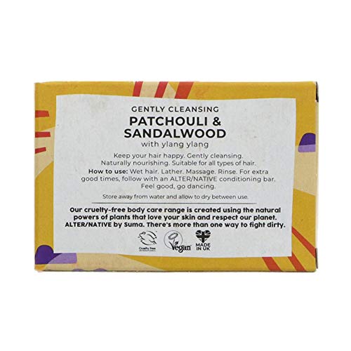 Alter Native Natural Patchouli & Sandalwood Glycerine Shampoo Bar 3.15oz