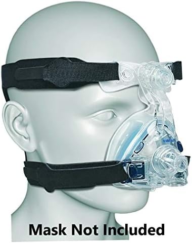 Universal CPAP Headgear Strap – Replacement for Philips Respironics Headgear & ResMed CPAP Supplies – CPAP Mask & Head Strap (Mask, Clips NOT Included)
