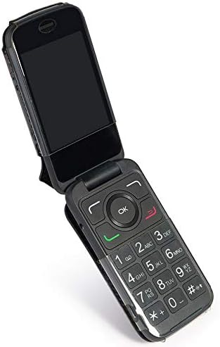 Nakedcellphone Fitted Series for Alcatel Smartflip Phone Case - Black