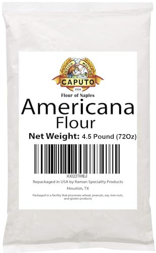 Antimo Caputo Americana Pizzeria Flour 4.5 Pound Repack - Great for Conventional Ovens