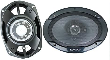 Kenwood KFC-6966S 6"x9" 3-Way 400W car Speakers (2 Speakers) with Gravity Magnet Phone Holder Bundle