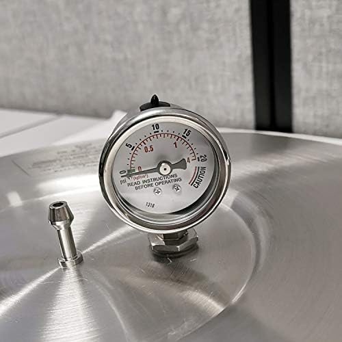 Buffalo 15 Qt Pressure Cooker Stainless Steel - Large Stove Top Canner | 15 Quart Pressure Canners for Canning - Easy to Clean Pressure Canning Pot with Lid - Can Cooker - QCP415