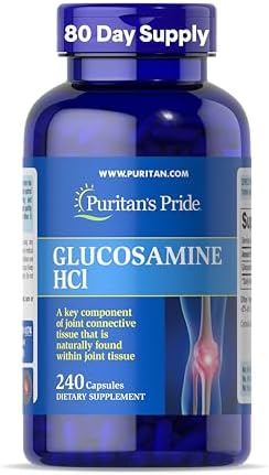 Puritan's Pride Joint Formula Glucosamine HCI for Men and Women 680mg