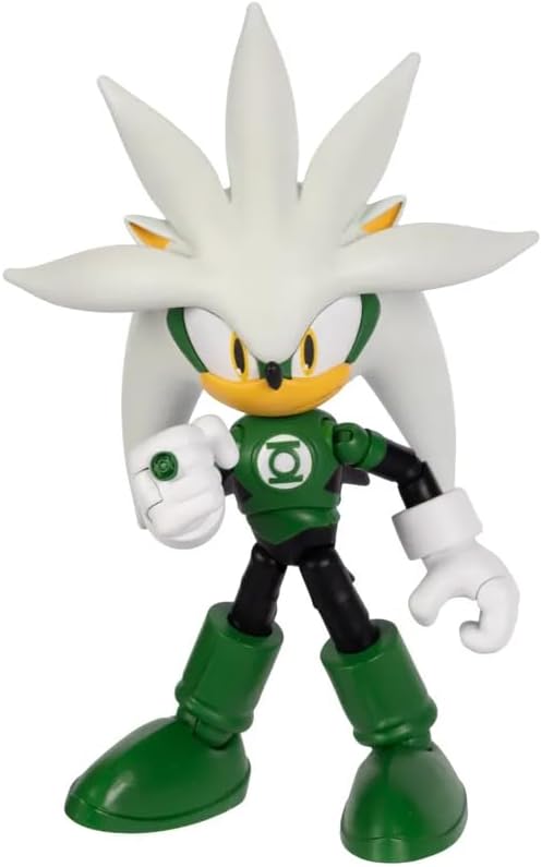 DC x Sonic Power vs Speed Action Figure Multipack, Officially Licensed by Jakks Pacific, Includes 7" Darkseid Classic Action Figure