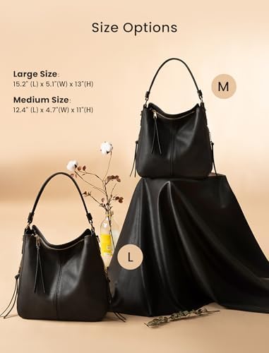 Hobo Crossbody Bag for Women, Designer Shoulder Purse Handbags
