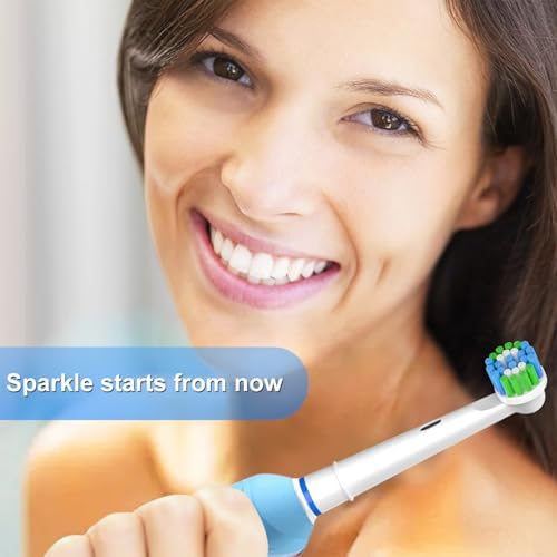 Replacement Toothbrush Heads Compatible with Braun Oral B